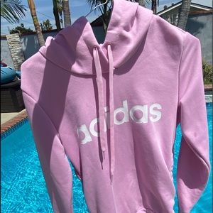 Pink Adidas Hoodie